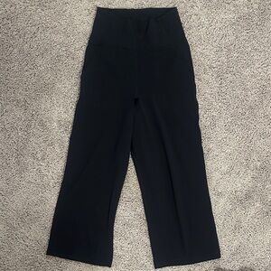 Lululemon Black Wide Leg Pants size 4